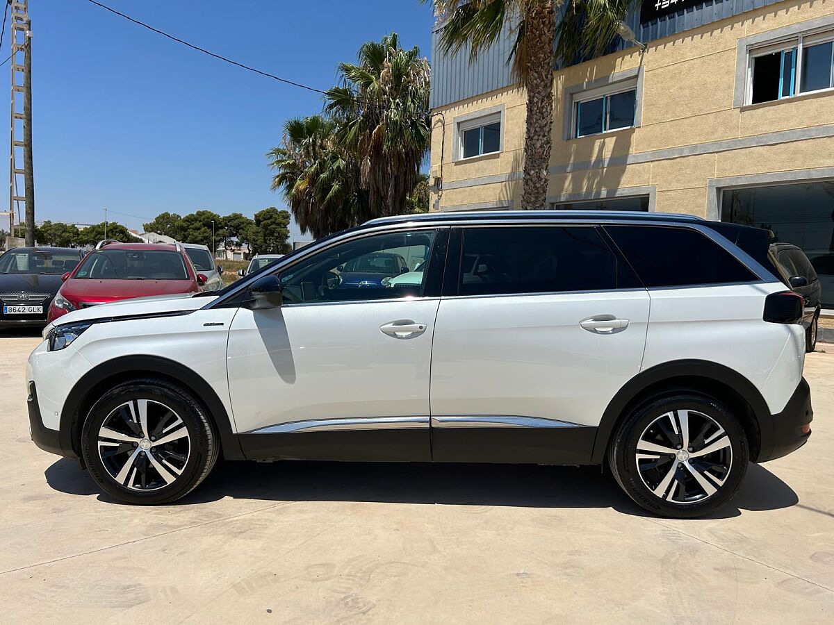 PEUGEOT 5008 GT LINE 1.5 BLUE HDI AUTO SPANISH LHD IN SPAIN 80K 7 SEATS SUPERB 2019